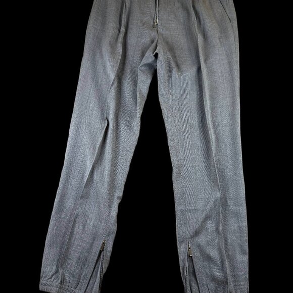 Authentic DIOR Men's Grey Woven Pants - Size 36 - Picture 1 of 8
